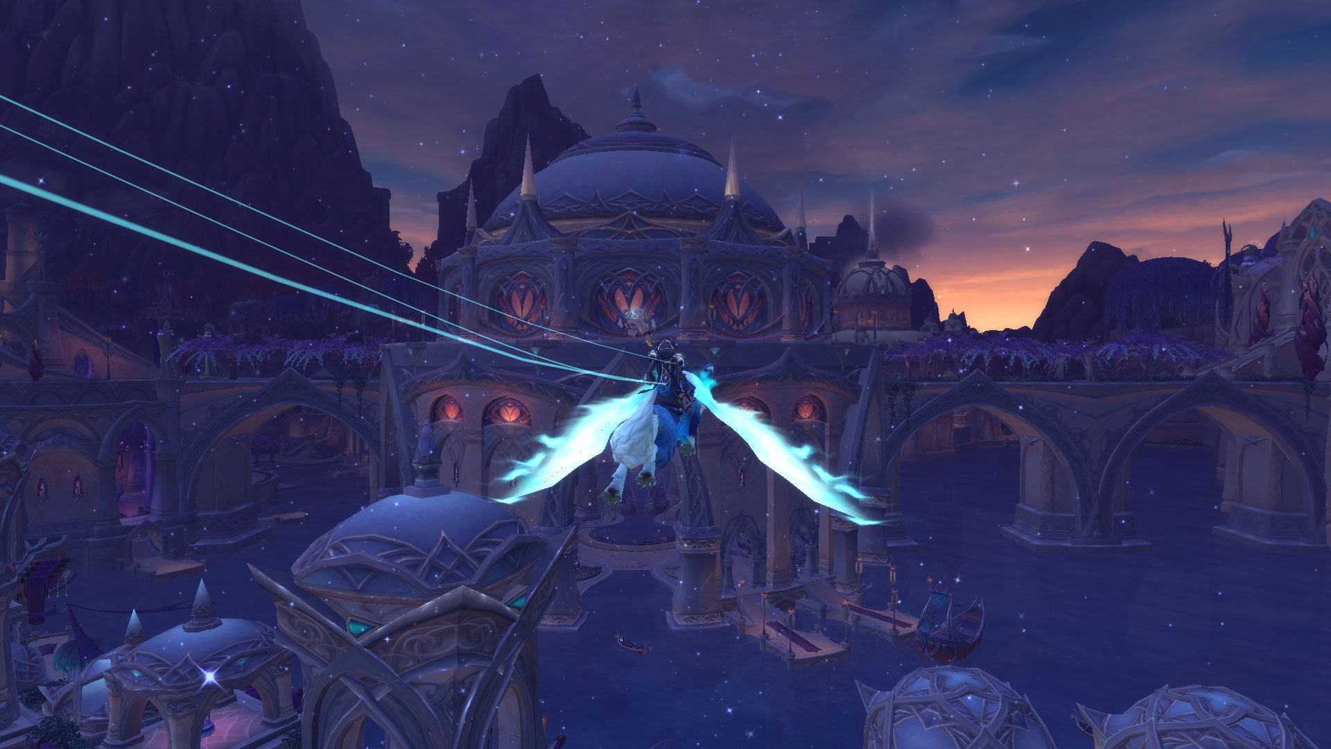 WoW Suramar City - the city's storyline offers captivating lore and quest rewards
