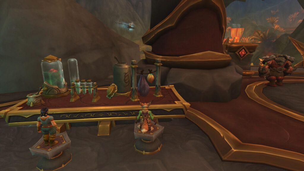 Elixirs are brewed in Zaraleck Cavern
